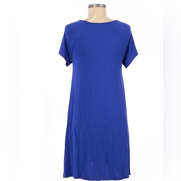 Blue Old Navy knit swing dress M - Picture 2 of 4